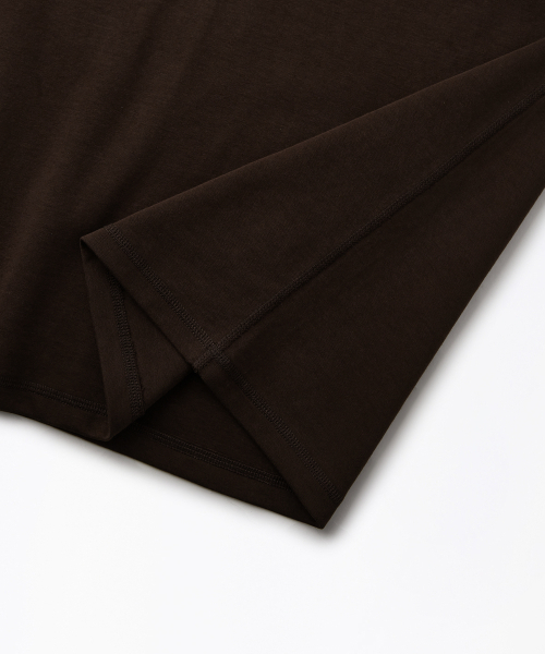 OUTSTANDING(アウトスタンディング)の「TURTLENECK LONG SLEEVE TEE_BROWN(Tシャツ/カットソー・メンズ・その他・MEDIUM/LARGE/X-LARGE)」の6枚目の写真