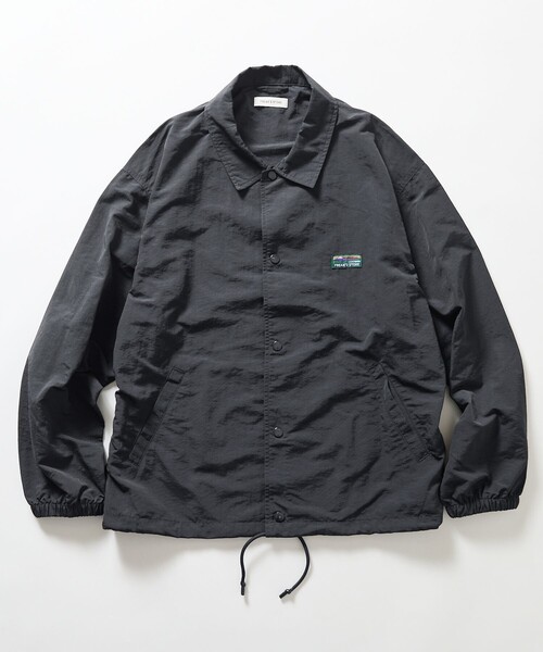 FREAK'S STORE(フリークスストア)の「限定展開 ナイロン コーチジャケット(ブルゾン・メンズ・ブラック/チャコールグレー/ベージュ/ネイビー・MEDIUM/LARGE/SMALL)」の13枚目の写真
