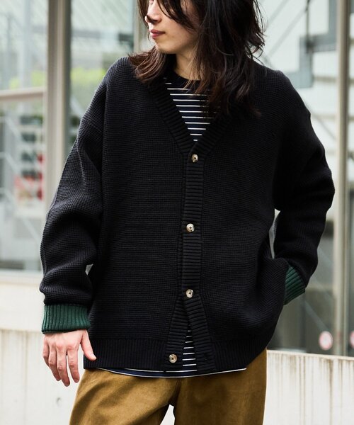 CIAOPANIC TYPY(チャオパニックティピー)の「【UNISEX】キープシェイプニットカーディガン(カーディガン/ボレロ・メンズ・ライトグレー/ブラック/ブラウン/ホワイト系その他・MEDIUM/LARGE)」の22枚目の写真