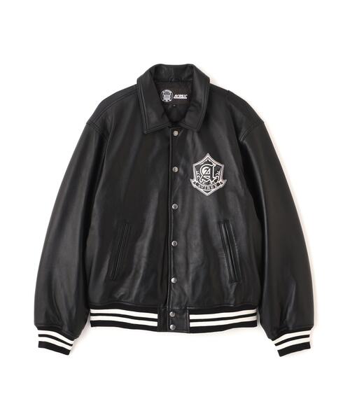 AVIREX（アヴィレックス）の「VARSITY LEATHER JACKET "SELECTED AUTHORITY" / バーシティ レザー ジャケット / AVIREX / アヴィレックス（その他アウター・メンズ・ブラック・L/M/2XL/XL）」の14枚目の写真