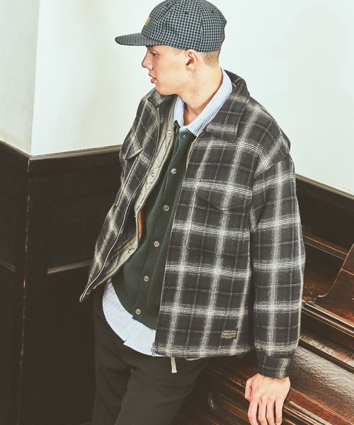 PENDLETON(ペンドルトン)の「【PENDLETON(ペンドルトン)】別注ZIP CPO JACKET(ブルゾン・メンズ・ブラウン/チャコール/キャメル・MEDIUM/LARGE)」の11枚目の写真