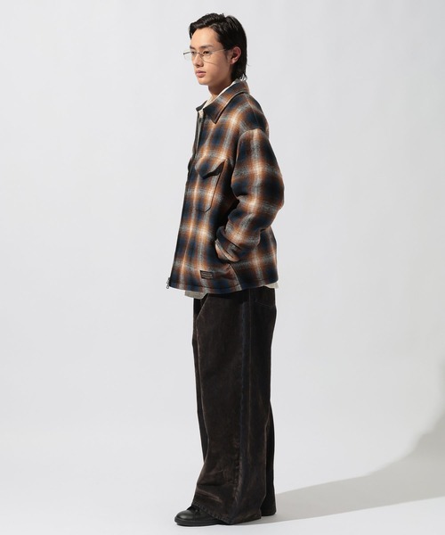 PENDLETON(ペンドルトン)の「【PENDLETON(ペンドルトン)】別注ZIP CPO JACKET(ブルゾン・メンズ・ブラウン/チャコール/キャメル・MEDIUM/LARGE)」の17枚目の写真