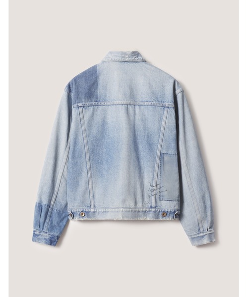MAISON KITSUNE X KURO PATCHWORK DENIM JACKET（デニムジャケット