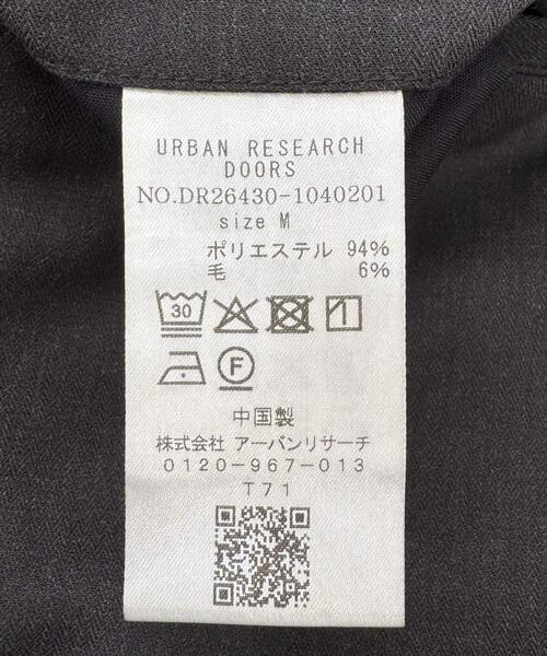 URBAN RESEARCH DOORS(アーバンリサーチドアーズ)の「ウール混ミニヘリンボーンイージートラウザー(その他パンツ・メンズ・ブラウン/チャコールグレー/グリーン系その他・LARGE/MEDIUM)」の10枚目の写真
