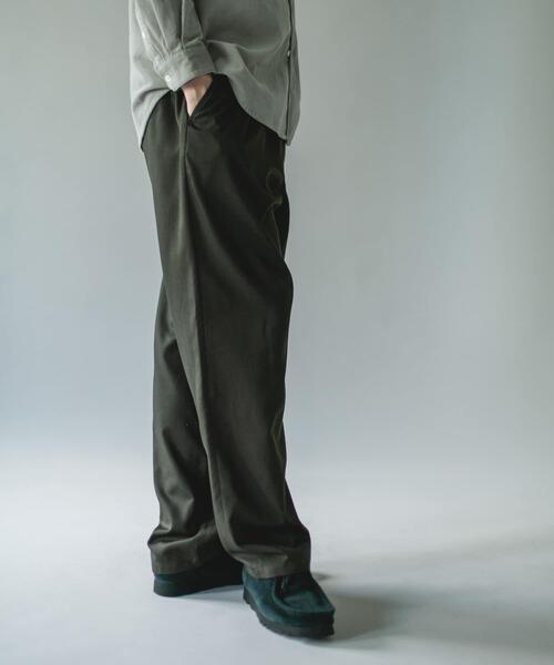 URBAN RESEARCH DOORS(アーバンリサーチドアーズ)の「ウール混ミニヘリンボーンイージートラウザー(その他パンツ・メンズ・ブラウン/チャコールグレー/グリーン系その他・LARGE/MEDIUM)」の11枚目の写真