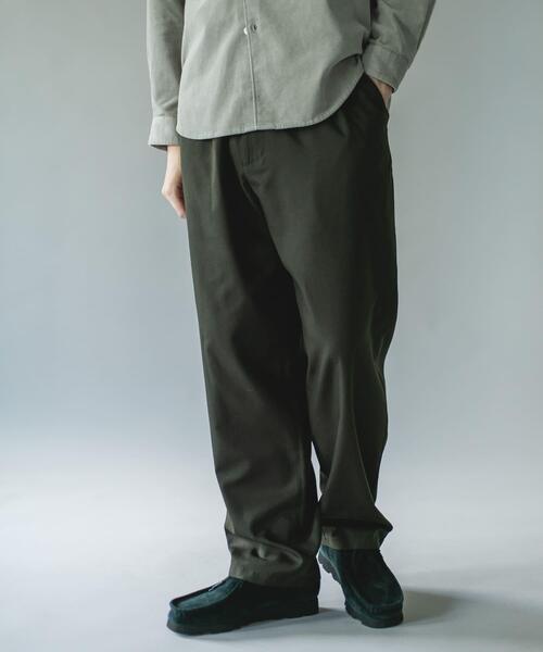 URBAN RESEARCH DOORS(アーバンリサーチドアーズ)の「ウール混ミニヘリンボーンイージートラウザー(その他パンツ・メンズ・ブラウン/チャコールグレー/グリーン系その他・LARGE/MEDIUM)」の5枚目の写真