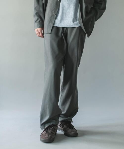 URBAN RESEARCH DOORS(アーバンリサーチドアーズ)の「ウール混ミニヘリンボーンイージートラウザー(その他パンツ・メンズ・ブラウン/チャコールグレー/グリーン系その他・LARGE/MEDIUM)」の22枚目の写真