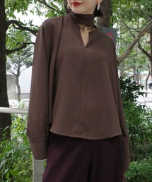 Ameri（アメリ）の「MULTI WAY DRAPE SCARF BLOUSE（シャツ/ブラウス）」