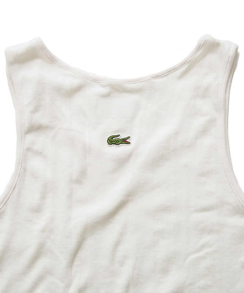 nonnative（ノンネイティブ）の「＜nonnative x LACOSTE＞ TANK TOP/タンクトップ（タンクトップ・メンズ・ホワイト/ブラック/オリーブ/ネイビー・4/3/5）」の12枚目の写真