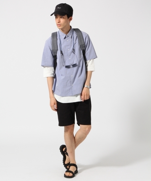 RAGEBLUE（レイジブルー）の「＜トレンドのBIGシルエット＞60ブロードシャツ/705727（シャツ/ブラウス・メンズ・ブルー/ネイビー/ホワイト・MEDIUM/LARGE）」の8枚目の写真
