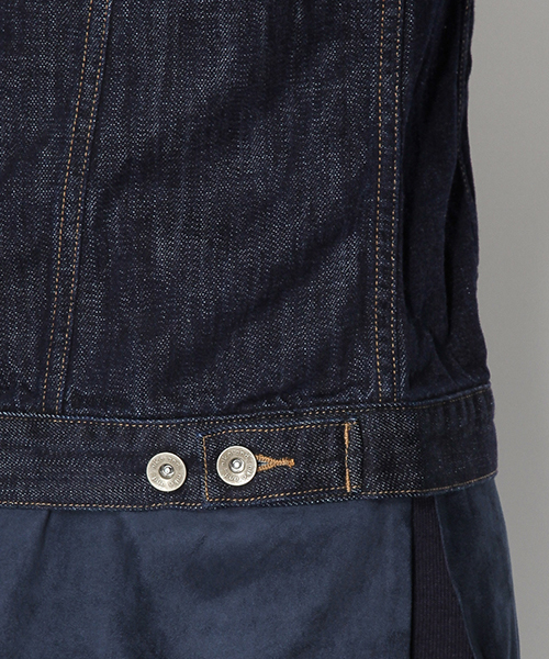 niko and...(ニコアンド)の「デニムGジャン【niko and ...】(デニムジャケット・レディース・インディゴブルー/ブルー/ライトブルー/ダークブルー・LARGE/MEDIUM)」の17枚目の写真