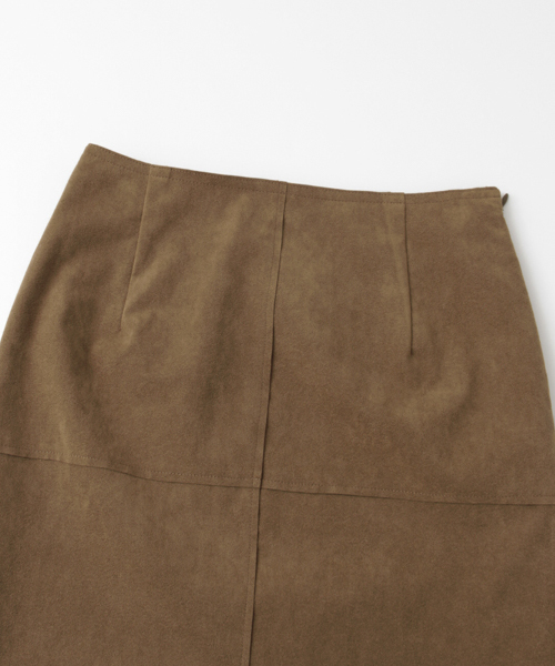 URBAN RESEARCH(アーバンリサーチ)の「UR フェイクスウェードスカート(スカート・レディース・ブルー/モカ・38/36)」の10枚目の写真