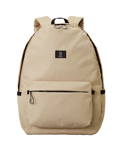 MILESTO（ミレスト）の「MILESTO ミレスト TROT バックパック 撥水（バックパック/リュック・メンズ・ベージュ/ネイビー/ブラック/ライトグレー・ﾌﾘ-）」の4枚目の写真