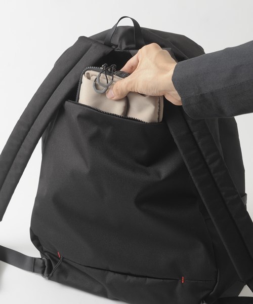 MILESTO（ミレスト）の「MILESTO ミレスト TROT バックパック 撥水（バックパック/リュック・メンズ・ベージュ/ネイビー/ブラック/ライトグレー・ﾌﾘ-）」の15枚目の写真