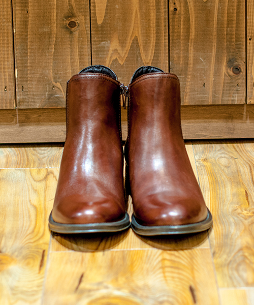 TRIVICT（トリビクト）の「TRIVICT トリビクト サイドゴアショートブーツ（ブーツ・レディース・ネイビー/ブラック/グリーン/ブラウン・36/38/37/35）」の12枚目の写真