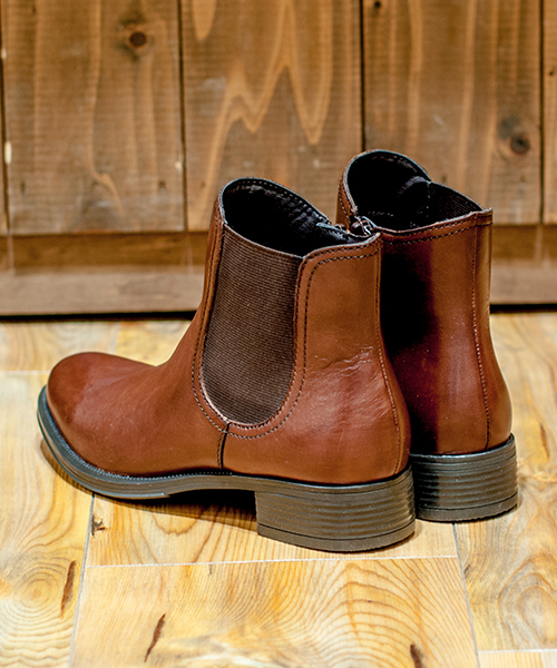 TRIVICT（トリビクト）の「TRIVICT トリビクト サイドゴアショートブーツ（ブーツ・レディース・ネイビー/ブラック/グリーン/ブラウン・36/38/37/35）」の14枚目の写真