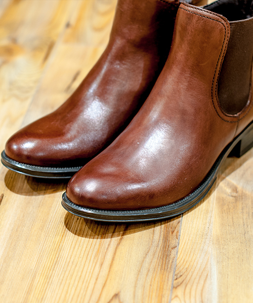 TRIVICT（トリビクト）の「TRIVICT トリビクト サイドゴアショートブーツ（ブーツ・レディース・ネイビー/ブラック/グリーン/ブラウン・36/38/37/35）」の16枚目の写真