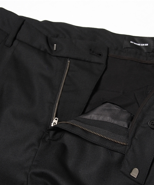 DIET BUTCHER（ダイエットブッチャー）の「【DIET BUTCHER SLIM SKIN】ウールストレッチ2タックスラックス（その他パンツ・メンズ・グレー/ブラック・2/1）」の10枚目の写真