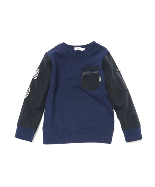 Wask ワスク の Wask 裏キモウウラゲｍａ1風トレーナー 90cm 100ｃｍ スウェット Wear