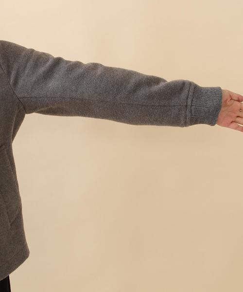 coen（コーエン）の「シングルショートコート（ピーコート・レディース・グレー/ネイビー・LARGE/MEDIUM）」の7枚目の写真