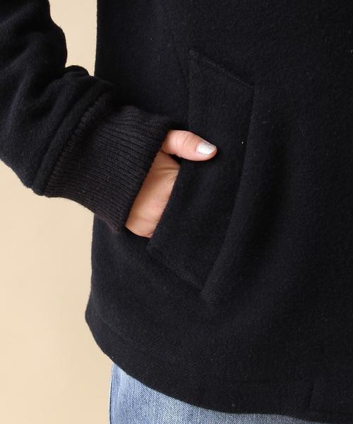 coen（コーエン）の「シングルショートコート（ピーコート・レディース・グレー/ネイビー・LARGE/MEDIUM）」の14枚目の写真