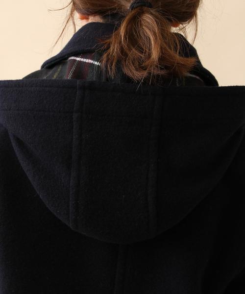 coen（コーエン）の「シングルショートコート（ピーコート・レディース・グレー/ネイビー・LARGE/MEDIUM）」の9枚目の写真