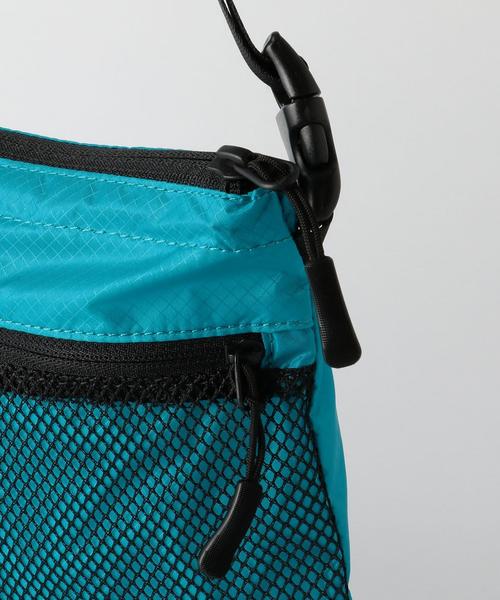 BEAUTY&YOUTH UNITED ARROWS（ビューティーアンドユースユナイテッドアローズ）の「BY リップストップメッシュ サコッシュバッグ ◆（ショルダーバッグ・メンズ・ブラック/ダークグレー/ワインレッド/オレンジ/イエロー/ターコイズブルー・FREE）」の12枚目の写真