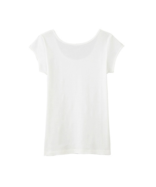 Tuche（トゥシェ）の「Tuche（トゥシェ）着るコスメ　フレンチ袖インナ－（インナーウェア/肌着・レディース・ブラック/ベージュ/ブラウン/オフホワイト/ピンク/ブルー系その他・LARGE/MEDIUM）」の7枚目の写真