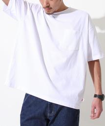 coen | 【WEB限定】USAコットンスーパービッグシルエットクルーネックTシャツ(Tシャツ/カットソー)