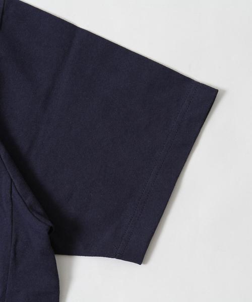 coen（コーエン）の「【WEB限定】USAコットンスーパービッグシルエットクルーネックTシャツ（Tシャツ/カットソー・メンズ・ホワイト/ネイビー・LARGE/MEDIUM）」の10枚目の写真