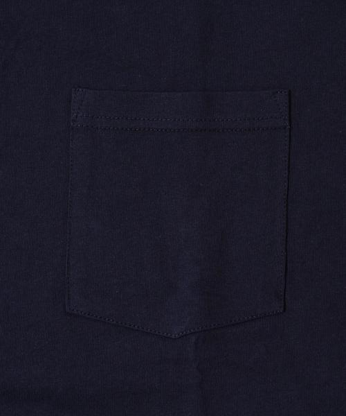 coen（コーエン）の「【WEB限定】USAコットンスーパービッグシルエットクルーネックTシャツ（Tシャツ/カットソー・メンズ・ホワイト/ネイビー・LARGE/MEDIUM）」の11枚目の写真