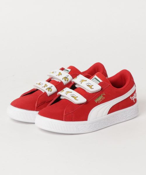 PUMA（プーマ）の「ミニオンズ スウェード V PS (KIDS)（スニーカー・キッズ・ブラック/レッド/ブルー・20.0cm/18.0cm/21.0cm/19.0cm/17.0cm）」の3枚目の写真