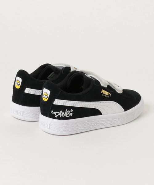 PUMA（プーマ）の「ミニオンズ スウェード V PS (KIDS)（スニーカー・キッズ・ブラック/レッド/ブルー・20.0cm/18.0cm/21.0cm/19.0cm/17.0cm）」の4枚目の写真