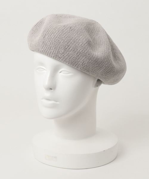 cepo（セポ）の「綿ポリベレー（ハンチング/ベレー帽・レディース・ベージュ/ブラック/グレー・FREE）」の6枚目の写真