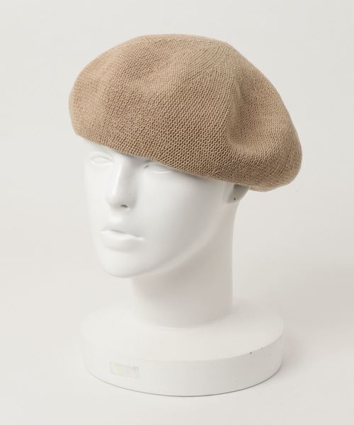 cepo（セポ）の「綿ポリベレー（ハンチング/ベレー帽・レディース・ベージュ/ブラック/グレー・FREE）」の5枚目の写真