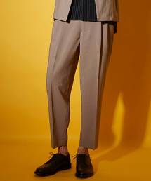 UNITED TOKYO | リネンライクアンクルテーパードスラックス(スラックス)