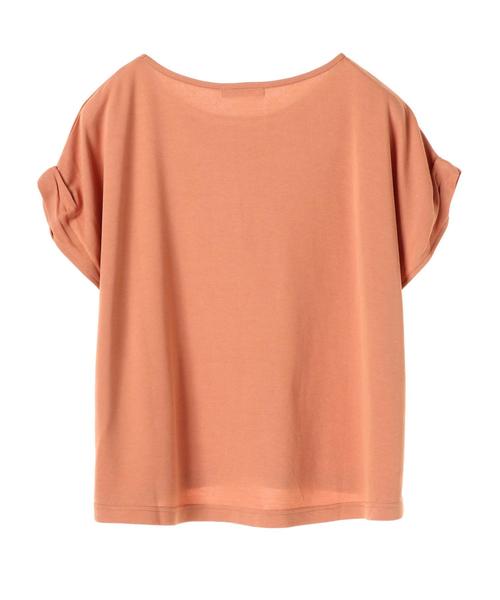 AMERICAN HOLIC（アメリカンホリック）の「・袖口タックボックスプルオーバー（Tシャツ/カットソー・レディース・ライトブラウン/ブラック/グレー/オフホワイト・FREE）」の7枚目の写真