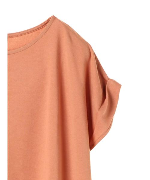 AMERICAN HOLIC（アメリカンホリック）の「・袖口タックボックスプルオーバー（Tシャツ/カットソー・レディース・ライトブラウン/ブラック/グレー/オフホワイト・FREE）」の14枚目の写真