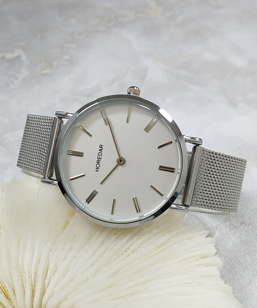 おしゃれスタ(オシャレスタ)の「【XROSS RAY】メッシュベルト ウオッチ(アナログ腕時計・レディース・S/T/U/V/W/X/Y/Z/K/R/Q/J/I/M/O/E/G/L/P/N/H/F/シルバー/ゴールド/ゴールド系その他/ブラック/ピンクゴールド/ピンク系その他/シルバー系その他4/A/B/ブラック系その他/シルバー系その他5/シルバー系その他/シルバー系その他3/ピンク系その他3/ピンク/ブラック系その他2/ピンク系その他2/シルバー系その他2/その他/ゴールド系その他2/その他1/シルバー系その他6/ピンク系その他4/その他4/その他3/その他5/その他6/ピンク系その他5/ブラック系その他4/C/ピンク系その他7/D/ブラック系その他3/ピンク系その他6/その他7/その他2/ホワイト/ホワイト系その他2/ホワイト系その他5/ホワイト系その他/ブラック系その他6/その他9/ホワイト系その他4/ホワイト系その他3/ブラック系その他7/ブラック系その他5/その他8/その他11/ゴールド系その他3/ゴールド系その他5/その他10/ゴールド系その他4/その他12/その他13・FREE)」の3枚目の写真