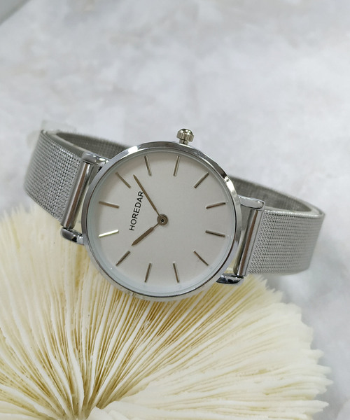 おしゃれスタ(オシャレスタ)の「【XROSS RAY】メッシュベルト ウオッチ(アナログ腕時計・レディース・S/T/U/V/W/X/Y/Z/K/R/Q/J/I/M/O/E/G/L/P/N/H/F/シルバー/ゴールド/ゴールド系その他/ブラック/ピンクゴールド/ピンク系その他/シルバー系その他4/A/B/ブラック系その他/シルバー系その他5/シルバー系その他/シルバー系その他3/ピンク系その他3/ピンク/ブラック系その他2/ピンク系その他2/シルバー系その他2/その他/ゴールド系その他2/その他1/シルバー系その他6/ピンク系その他4/その他4/その他3/その他5/その他6/ピンク系その他5/ブラック系その他4/C/ピンク系その他7/D/ブラック系その他3/ピンク系その他6/その他7/その他2/ホワイト/ホワイト系その他2/ホワイト系その他5/ホワイト系その他/ブラック系その他6/その他9/ホワイト系その他4/ホワイト系その他3/ブラック系その他7/ブラック系その他5/その他8/その他11/ゴールド系その他3/ゴールド系その他5/その他10/ゴールド系その他4/その他12/その他13・FREE)」の2枚目の写真