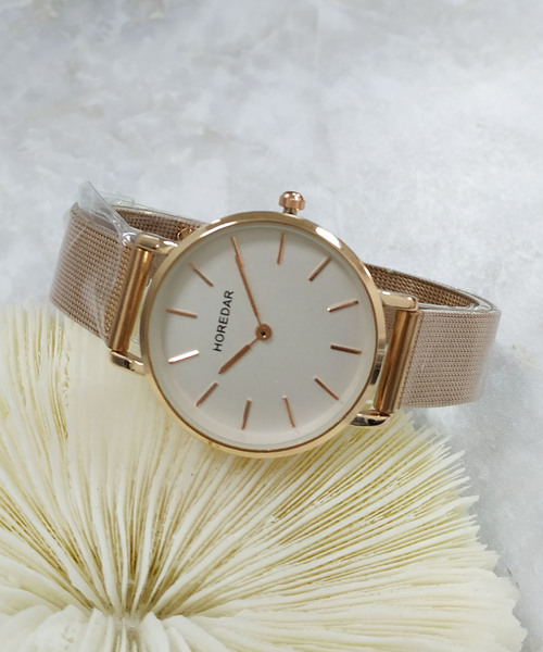 おしゃれスタ(オシャレスタ)の「【XROSS RAY】メッシュベルト ウオッチ(アナログ腕時計・レディース・S/T/U/V/W/X/Y/Z/K/R/Q/J/I/M/O/E/G/L/P/N/H/F/シルバー/ゴールド/ゴールド系その他/ブラック/ピンクゴールド/ピンク系その他/シルバー系その他4/A/B/ブラック系その他/シルバー系その他5/シルバー系その他/シルバー系その他3/ピンク系その他3/ピンク/ブラック系その他2/ピンク系その他2/シルバー系その他2/その他/ゴールド系その他2/その他1/シルバー系その他6/ピンク系その他4/その他4/その他3/その他5/その他6/ピンク系その他5/ブラック系その他4/C/ピンク系その他7/D/ブラック系その他3/ピンク系その他6/その他7/その他2/ホワイト/ホワイト系その他2/ホワイト系その他5/ホワイト系その他/ブラック系その他6/その他9/ホワイト系その他4/ホワイト系その他3/ブラック系その他7/ブラック系その他5/その他8/その他11/ゴールド系その他3/ゴールド系その他5/その他10/ゴールド系その他4/その他12/その他13・FREE)」の4枚目の写真