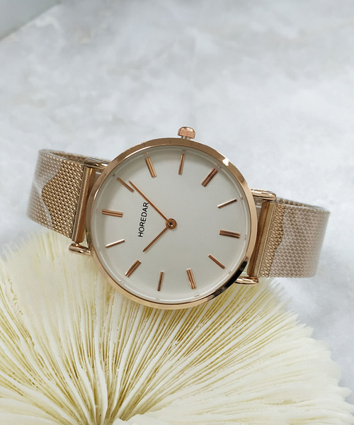 おしゃれスタ(オシャレスタ)の「【XROSS RAY】メッシュベルト ウオッチ(アナログ腕時計・レディース・S/T/U/V/W/X/Y/Z/K/R/Q/J/I/M/O/E/G/L/P/N/H/F/シルバー/ゴールド/ゴールド系その他/ブラック/ピンクゴールド/ピンク系その他/シルバー系その他4/A/B/ブラック系その他/シルバー系その他5/シルバー系その他/シルバー系その他3/ピンク系その他3/ピンク/ブラック系その他2/ピンク系その他2/シルバー系その他2/その他/ゴールド系その他2/その他1/シルバー系その他6/ピンク系その他4/その他4/その他3/その他5/その他6/ピンク系その他5/ブラック系その他4/C/ピンク系その他7/D/ブラック系その他3/ピンク系その他6/その他7/その他2/ホワイト/ホワイト系その他2/ホワイト系その他5/ホワイト系その他/ブラック系その他6/その他9/ホワイト系その他4/ホワイト系その他3/ブラック系その他7/ブラック系その他5/その他8/その他11/ゴールド系その他3/ゴールド系その他5/その他10/ゴールド系その他4/その他12/その他13・FREE)」の5枚目の写真