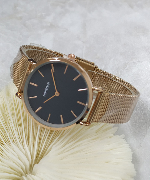 おしゃれスタ(オシャレスタ)の「【XROSS RAY】メッシュベルト ウオッチ(アナログ腕時計・レディース・S/T/U/V/W/X/Y/Z/K/R/Q/J/I/M/O/E/G/L/P/N/H/F/シルバー/ゴールド/ゴールド系その他/ブラック/ピンクゴールド/ピンク系その他/シルバー系その他4/A/B/ブラック系その他/シルバー系その他5/シルバー系その他/シルバー系その他3/ピンク系その他3/ピンク/ブラック系その他2/ピンク系その他2/シルバー系その他2/その他/ゴールド系その他2/その他1/シルバー系その他6/ピンク系その他4/その他4/その他3/その他5/その他6/ピンク系その他5/ブラック系その他4/C/ピンク系その他7/D/ブラック系その他3/ピンク系その他6/その他7/その他2/ホワイト/ホワイト系その他2/ホワイト系その他5/ホワイト系その他/ブラック系その他6/その他9/ホワイト系その他4/ホワイト系その他3/ブラック系その他7/ブラック系その他5/その他8/その他11/ゴールド系その他3/ゴールド系その他5/その他10/ゴールド系その他4/その他12/その他13・FREE)」の15枚目の写真