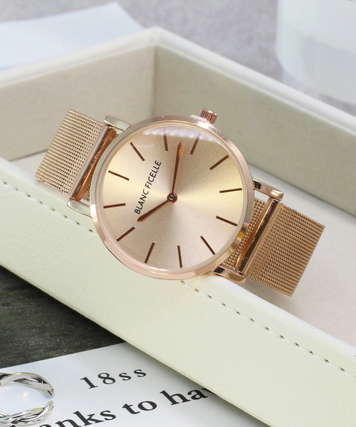 おしゃれスタ(オシャレスタ)の「【XROSS RAY】メッシュベルト ウオッチ(アナログ腕時計・レディース・S/T/U/V/W/X/Y/Z/K/R/Q/J/I/M/O/E/G/L/P/N/H/F/シルバー/ゴールド/ゴールド系その他/ブラック/ピンクゴールド/ピンク系その他/シルバー系その他4/A/B/ブラック系その他/シルバー系その他5/シルバー系その他/シルバー系その他3/ピンク系その他3/ピンク/ブラック系その他2/ピンク系その他2/シルバー系その他2/その他/ゴールド系その他2/その他1/シルバー系その他6/ピンク系その他4/その他4/その他3/その他5/その他6/ピンク系その他5/ブラック系その他4/C/ピンク系その他7/D/ブラック系その他3/ピンク系その他6/その他7/その他2/ホワイト/ホワイト系その他2/ホワイト系その他5/ホワイト系その他/ブラック系その他6/その他9/ホワイト系その他4/ホワイト系その他3/ブラック系その他7/ブラック系その他5/その他8/その他11/ゴールド系その他3/ゴールド系その他5/その他10/ゴールド系その他4/その他12/その他13・FREE)」の19枚目の写真