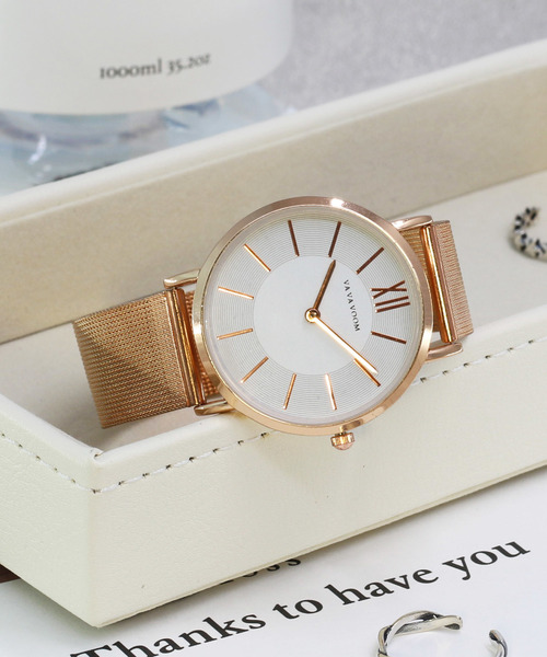 おしゃれスタ(オシャレスタ)の「【XROSS RAY】メッシュベルト ウオッチ(アナログ腕時計・レディース・S/T/U/V/W/X/Y/Z/K/R/Q/J/I/M/O/E/G/L/P/N/H/F/シルバー/ゴールド/ゴールド系その他/ブラック/ピンクゴールド/ピンク系その他/シルバー系その他4/A/B/ブラック系その他/シルバー系その他5/シルバー系その他/シルバー系その他3/ピンク系その他3/ピンク/ブラック系その他2/ピンク系その他2/シルバー系その他2/その他/ゴールド系その他2/その他1/シルバー系その他6/ピンク系その他4/その他4/その他3/その他5/その他6/ピンク系その他5/ブラック系その他4/C/ピンク系その他7/D/ブラック系その他3/ピンク系その他6/その他7/その他2/ホワイト/ホワイト系その他2/ホワイト系その他5/ホワイト系その他/ブラック系その他6/その他9/ホワイト系その他4/ホワイト系その他3/ブラック系その他7/ブラック系その他5/その他8/その他11/ゴールド系その他3/ゴールド系その他5/その他10/ゴールド系その他4/その他12/その他13・FREE)」の20枚目の写真