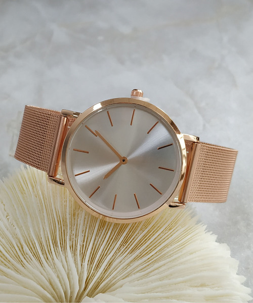 おしゃれスタ(オシャレスタ)の「【XROSS RAY】メッシュベルト ウオッチ(アナログ腕時計・レディース・S/T/U/V/W/X/Y/Z/K/R/Q/J/I/M/O/E/G/L/P/N/H/F/シルバー/ゴールド/ゴールド系その他/ブラック/ピンクゴールド/ピンク系その他/シルバー系その他4/A/B/ブラック系その他/シルバー系その他5/シルバー系その他/シルバー系その他3/ピンク系その他3/ピンク/ブラック系その他2/ピンク系その他2/シルバー系その他2/その他/ゴールド系その他2/その他1/シルバー系その他6/ピンク系その他4/その他4/その他3/その他5/その他6/ピンク系その他5/ブラック系その他4/C/ピンク系その他7/D/ブラック系その他3/ピンク系その他6/その他7/その他2/ホワイト/ホワイト系その他2/ホワイト系その他5/ホワイト系その他/ブラック系その他6/その他9/ホワイト系その他4/ホワイト系その他3/ブラック系その他7/ブラック系その他5/その他8/その他11/ゴールド系その他3/ゴールド系その他5/その他10/ゴールド系その他4/その他12/その他13・FREE)」の22枚目の写真