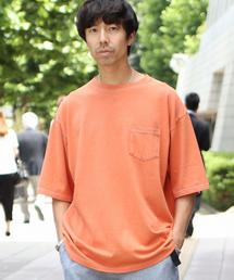 coen | USAコットンビッグシルエットオーバーダイTシャツ(Tシャツ/カットソー)