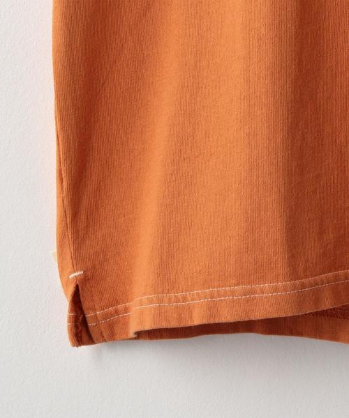 coen（コーエン）の「USAコットンビッグシルエットオーバーダイTシャツ（Tシャツ/カットソー・メンズ・ブラック/オレンジ系その他/ホワイト/ターコイズブルー・X-LARGE/LARGE/MEDIUM）」の6枚目の写真