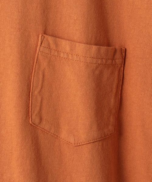 coen（コーエン）の「USAコットンビッグシルエットオーバーダイTシャツ（Tシャツ/カットソー・メンズ・ブラック/オレンジ系その他/ホワイト/ターコイズブルー・X-LARGE/LARGE/MEDIUM）」の5枚目の写真