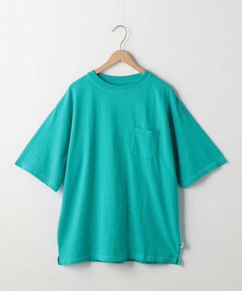 coen（コーエン）の「USAコットンビッグシルエットオーバーダイTシャツ（Tシャツ/カットソー・メンズ・ブラック/オレンジ系その他/ホワイト/ターコイズブルー・X-LARGE/LARGE/MEDIUM）」の12枚目の写真